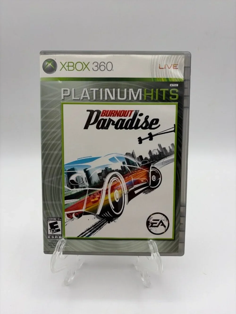 Burnout Paradise Microsoft Xbox 360, 2008 EA - Complete with Manual CIB Tested